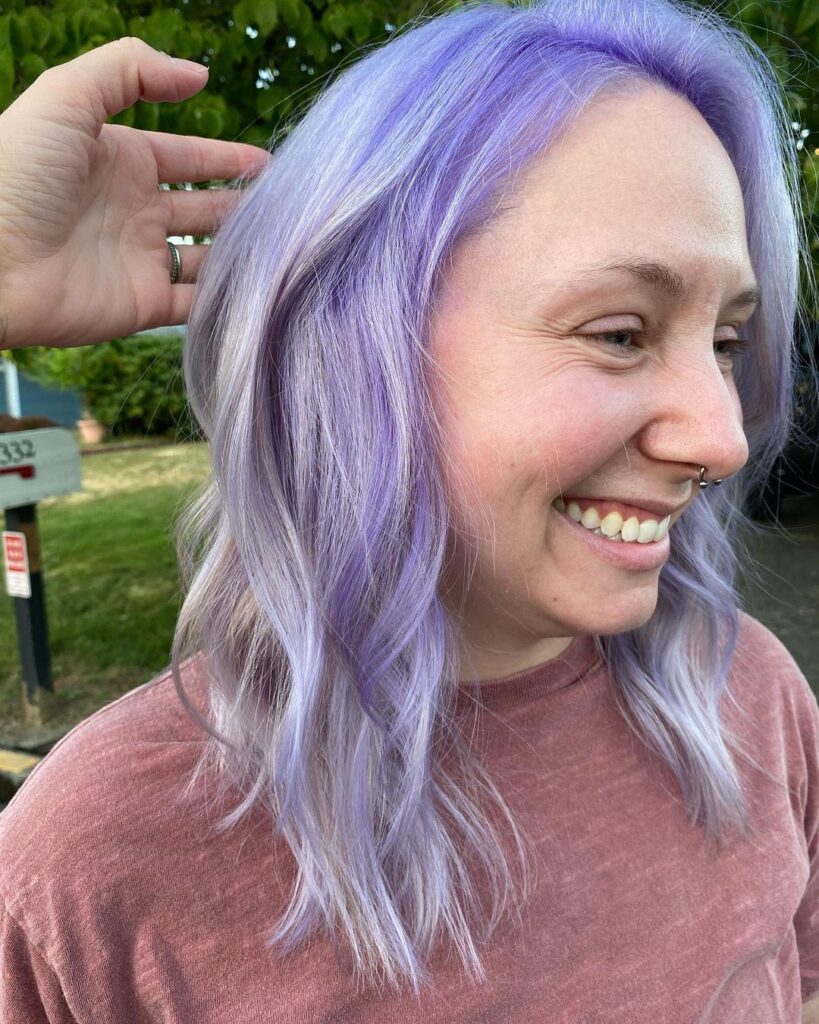 Top Knot cut and color work 1
